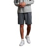 Russell Athletic Men's Cotton Baseline Short with Pockets, Black Heather,