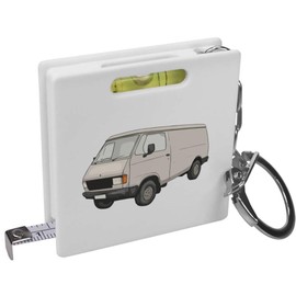 Azeeda 'Mini Van' Keyring Tape Measure/Spirit Level Tool (KM00038163)