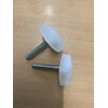 2X M8 Headboard Bolts with fitted washers fixings for Divan