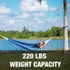 Bliss Hammocks BH-400W5CA 40" Wide Hammock w/Hand-Woven Rope Loops &