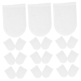 minkissy Pcs Reusable Cotton Pads U-shaped Pocket Effortless Makeup Removal Pearl Texture Massage for Women's Facial Care