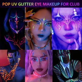 8 Colours Matte Liquid Eyeliner Set, Vibrant Rainbow Coloured Neon Cosmetics, Waterproof, Smudge-proof and Long-Lasting Gel Eyeliner Kit for Women, Eyeliner Pencil Pigmented