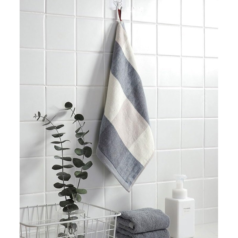 Set of 2 Kitchen Towels with Loops, Hand Towels, Wipes,