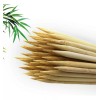 Lecute 90 Palillos Brochetas 30cm Botana Palo Bambú Madera