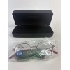 Elton John Eyewear CHANTEUSE Metal and Red Frames Case &