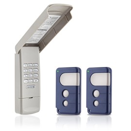 Garage Door Opener Keypad with 2 Garage Door Opener Remote,for Sears Craftsman Garage Door Keypad Remote G940EV-P2 877Max 139.53753 139.53680 139.53753 371LM 971LM 893LM,Yellow Red Purple Learn Button