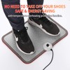 TISHIJIE Electric Heated Floor Mats - AC 110V Foot Heater,