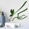 Vinyl Wall Decal Massage Foot Nails Studio Pedicure Manicure Salon