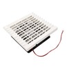 Side Exhaust RV Vent Fan Louvered Grid Odor Remove Silent