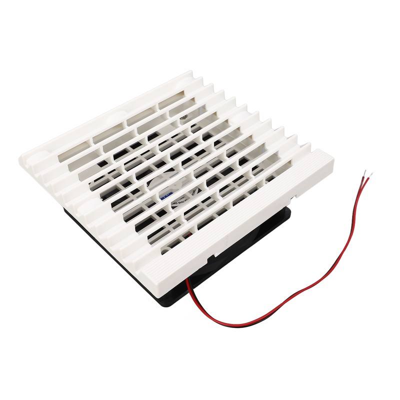 Side Exhaust RV Vent Fan Louvered Grid Odor Remove Silent