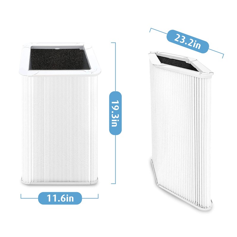 121 Replacement Filter Compatible with Blueair Blue Pure 121 Air