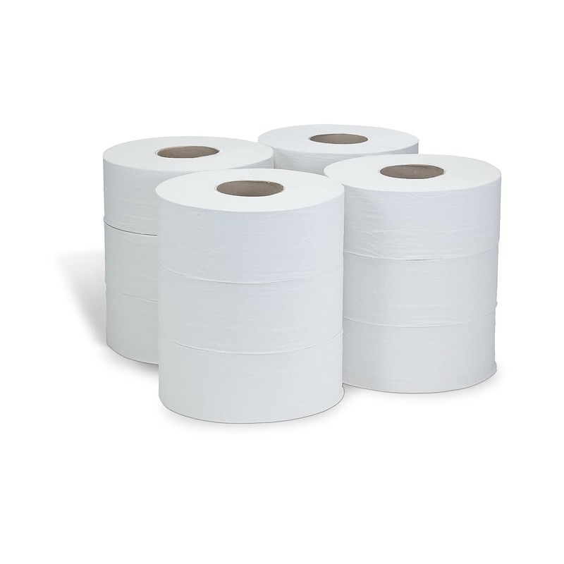 COASTWIDE 2-Ply Jumbo Bath Tissue, 1,000-Feet Per Roll, 12-Pack, White