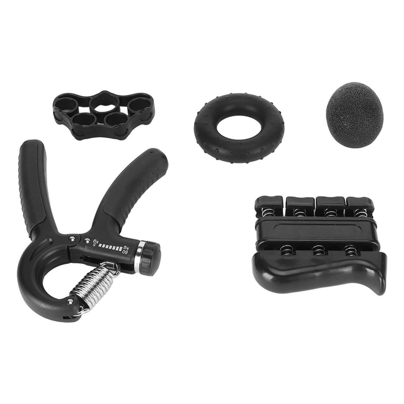 Hand Grip Strengthener Kit Elastic Silicone Skin Friendly Portable Forearm