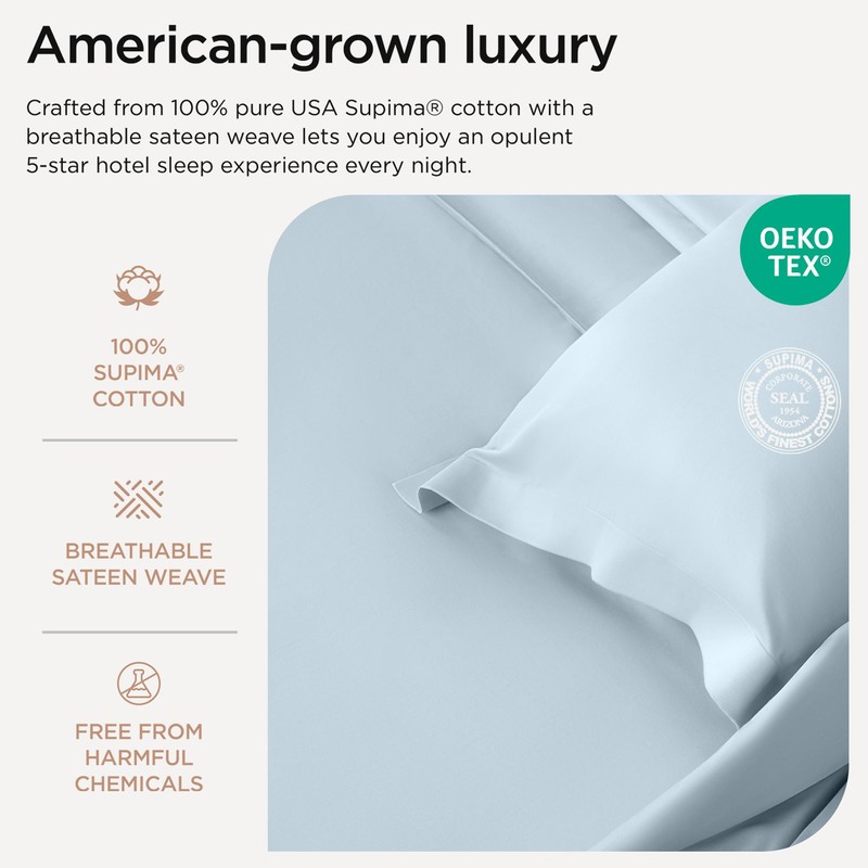 Threadmill California King Sheets - 1000 Thread Count Luxury Bed
