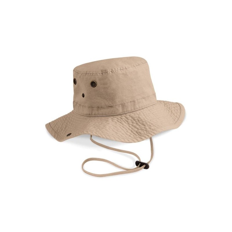 Beechfield Unisex B789.OLI Outback Hat - Black, One Size