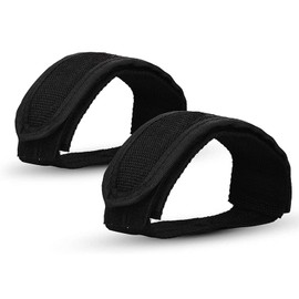 Pedales de Bicicleta, Correa autoadhesiva Ajustable con Material de poliéster cómodo y Duradero para Carretera, montaña, Bicicletas Plegables