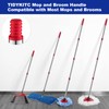 TIDYKITC Mop Replacement Handle Compatible with Ocedar Mop Head and