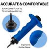 Sutekus Hole Punch Set 14pcs Sharp Hollow Punch Kit Gasket