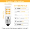 ZHENMING E14 Bulb E14 European Base Bulb 2.5W Equal 30W