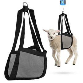 Lamb Sling for Weighing Animals, Calf Scale Hanging Weight Scale Sling, Assist Sling Hang Scale for Weighing Lamb Baby Alpaca Newborn Livestock