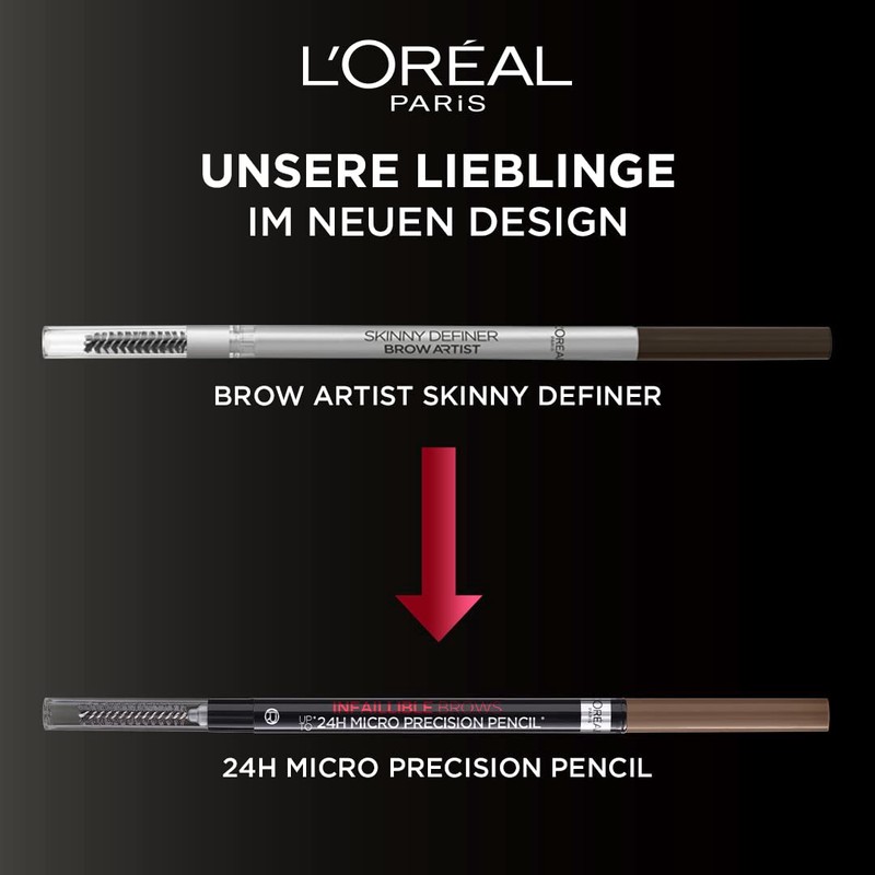 L'Oréal Paris Brow Artist Skinny Definer 3.0 Brunette Extra Fine