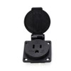 US Standard Water-Proof Power Outlet 3-Hole Socket AC 15A 125V
