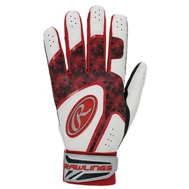 Rawlings(ローリングス)野球用 バッティンググラブ バッテ 手袋 両手用 ゴーストスモーク2ハイパーグリップ EBG25S01 レッド XL