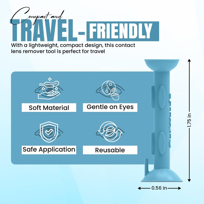 OptiWand - Portable Soft Contact Lens Removal & Insertion Tool