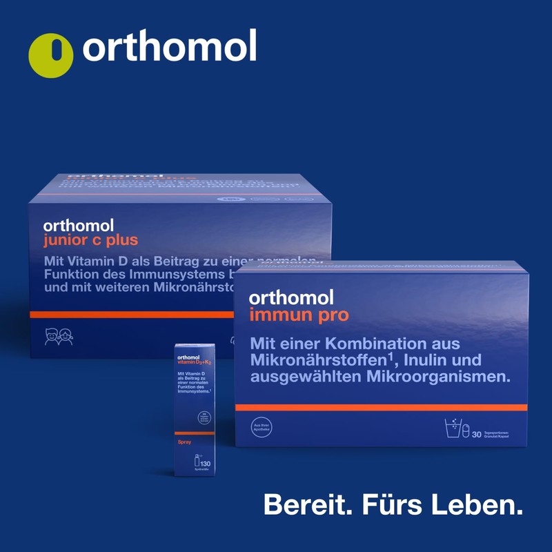 Orthomol Immune Tablets and Capsules, Vitamins & Trace Elements, Complex
