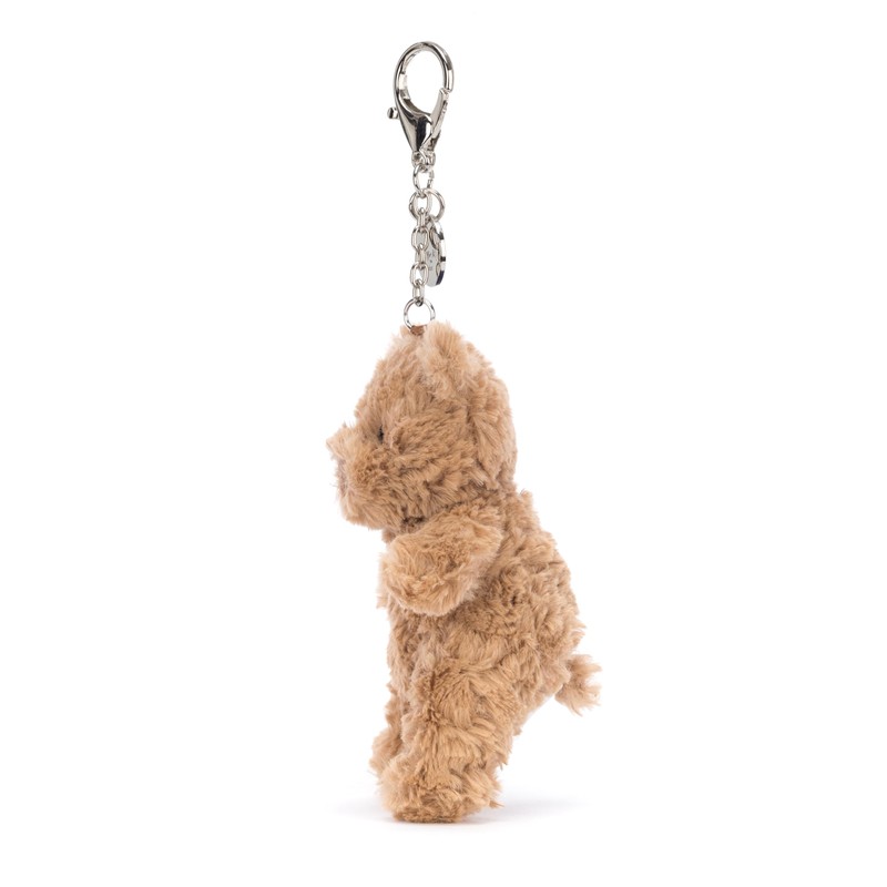 Jellycat Bartholomew Bear Bag Charm - L: 5 cm x