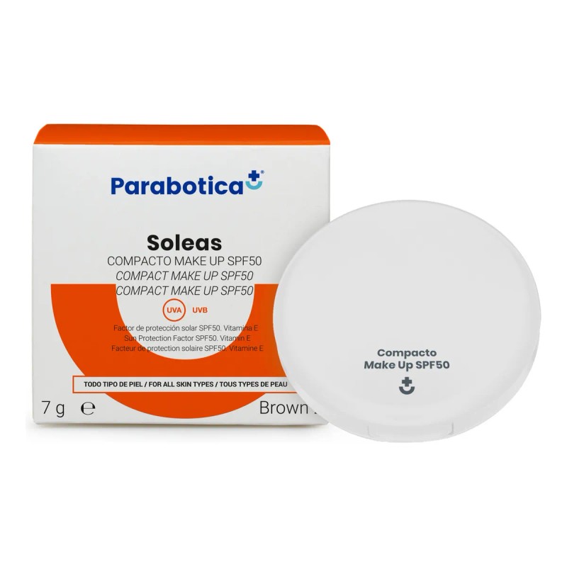 Parabotica Compacto Make Up Brown Spf50 7g