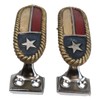 Ebros 5" Wide Set of 2 Rustic Patriotic Western Texas
