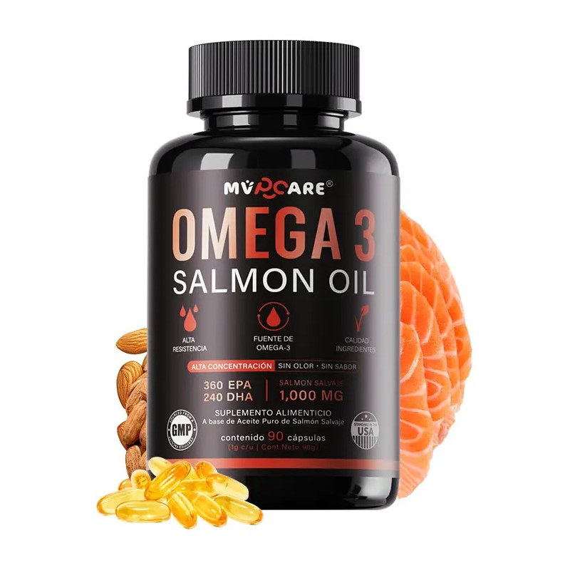 Natural Ultimate Omega Capsulas Nordic 1000mg Mvpcare Sabor