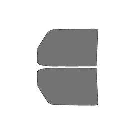 The Tint Effect Precut Window Tint Kit Compatible with Jeep Wrangler JL 4-Door Unlimited Hardtop (2018-2025) (Front Includes: Front Door Window precuts in 45%) Automotive Film