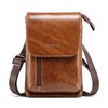 Hengwin Genuine Leather Small Crossbody Bag for Men Women, Cellphone