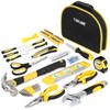 TOPLINE 208-Piece Basic Home Tool Kit with Easy Carrying Round