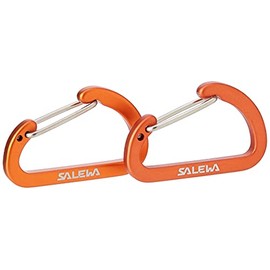 Salewa Flat Wiregate Carabiner, Black