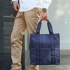 JOKnet Men's Mail-bin Tote Bag, A4, Vertical, Middle Size, Zipper,