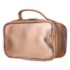 Square Tote Bag Portable Cosmetic Pouch (Gold) / 스퀘어 토트백