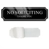 NanTun No Soliciting Sign: Keep Unwanted Visitors Away with Our