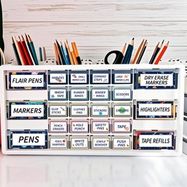 54Pcs Teacher Toolbox Labels Classroom Decoration Self-Adhesive Outer Space Toolbox Sticker Solar System Tool Box Storage Decal Astronaut Organizer Container Decor for Back to School Teacher Supplies