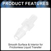 INFINAUTO Plastic Hose Barb, 3/16" Hose M5 Male Thread Adapter
