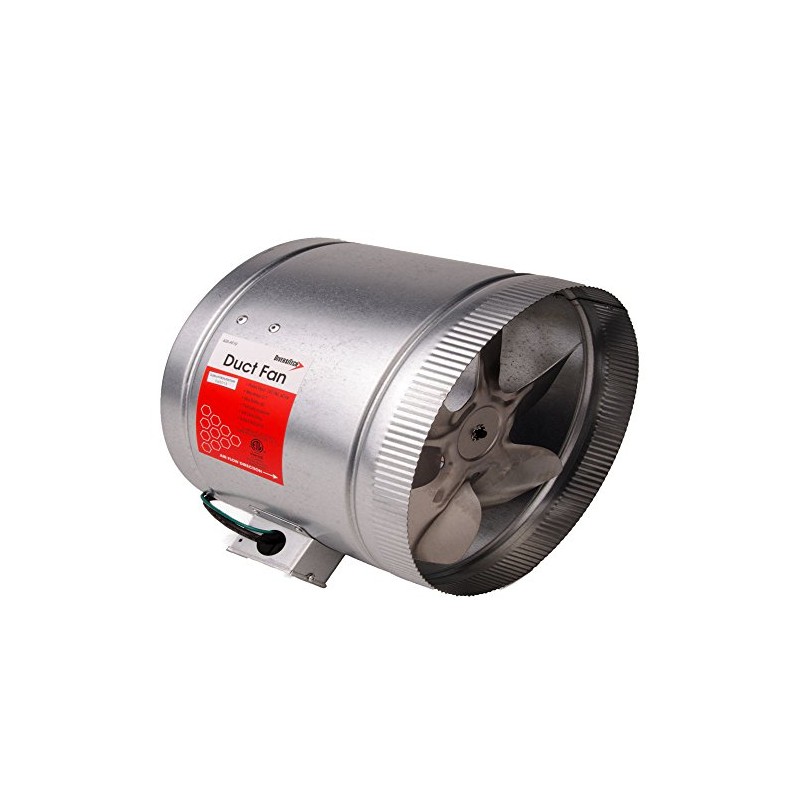 DiversiTech 625-AF10 Duct Fan, HVAC Exhaust Ventilation, Improved Airflow, Temperature