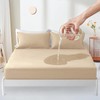 Mattress Protector Waterproof 160 x 200 cm Fitted Sheet Breathable