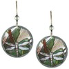 Earth Dreams-Cattails and Dragonfly Earrings