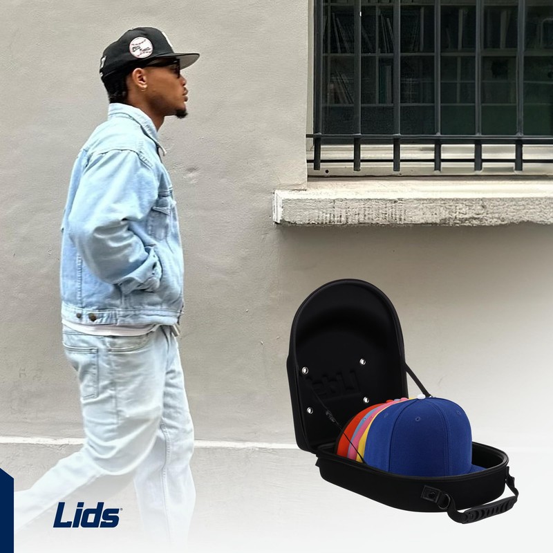 Lids Hat Travel Case – Baseball Cap Carrier for 6
