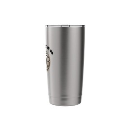 Funny Unspoken Rizz Raccoon Meme Line Stainless Steel Insulated Tumbler