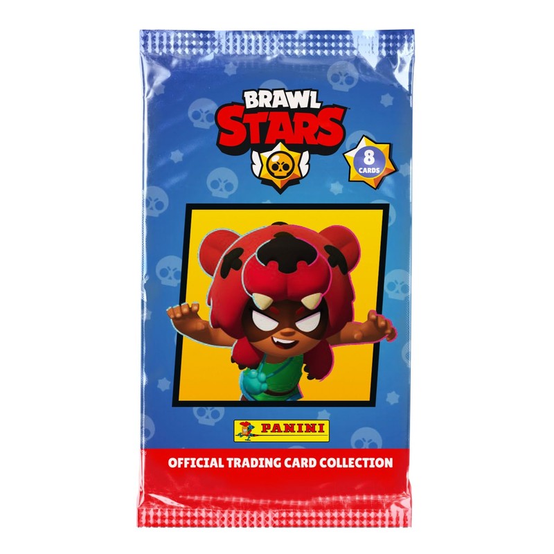 Panini Brawl Stars Trading Cards Blister Pack of 3 Sleeves