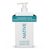 Native- Champú y acondicionador fortalecedores Cashmere & Rain, 16,5 oz