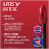 Maybelline Superstay Matte Ink, Labial Líquido Mate con Pigmentos de